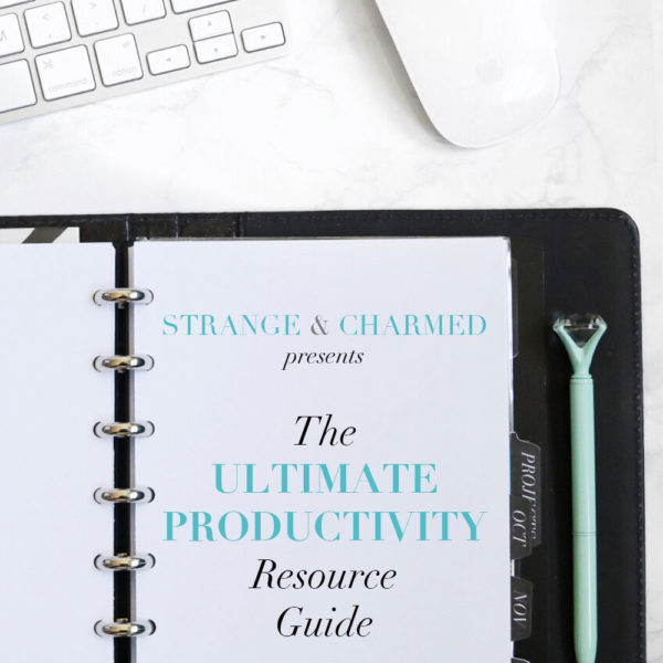 The ULTIMATE PRODUCTIVITY RESOURCE GUIDE