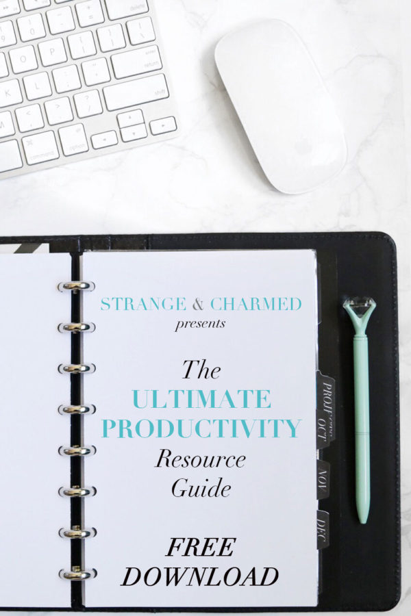 The ULTIMATE PRODUCTIVITY RESOURCE GUIDE