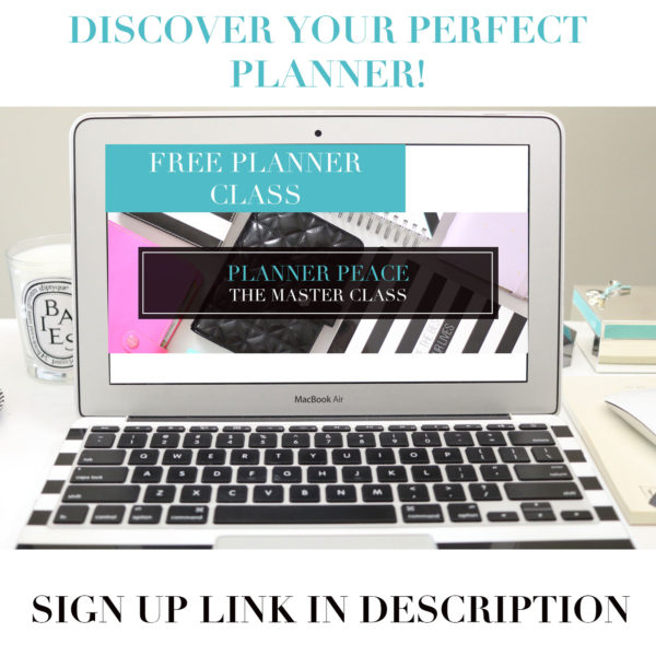 PLANNER PEACE Master Class: Discover your perfect planner system today!