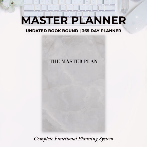 MASTER PLANNER | UNDATED BOOK BOUND