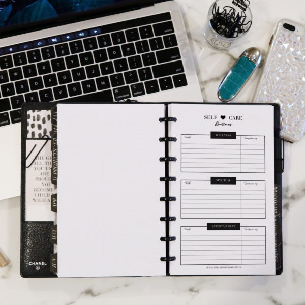 Self-Care Routines Insert