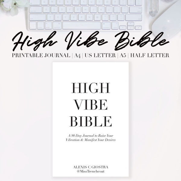 High Vibe Bible Printable Journal