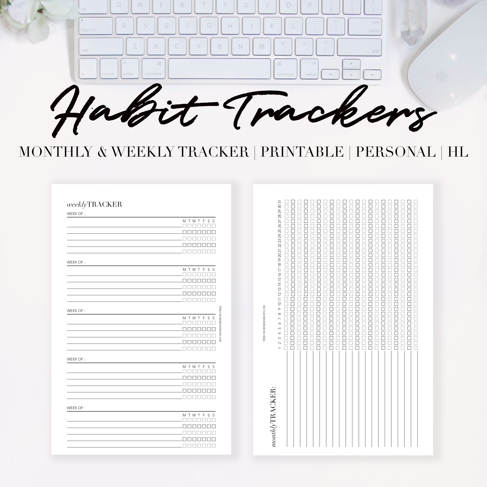 Habit Tracker, Free Printable