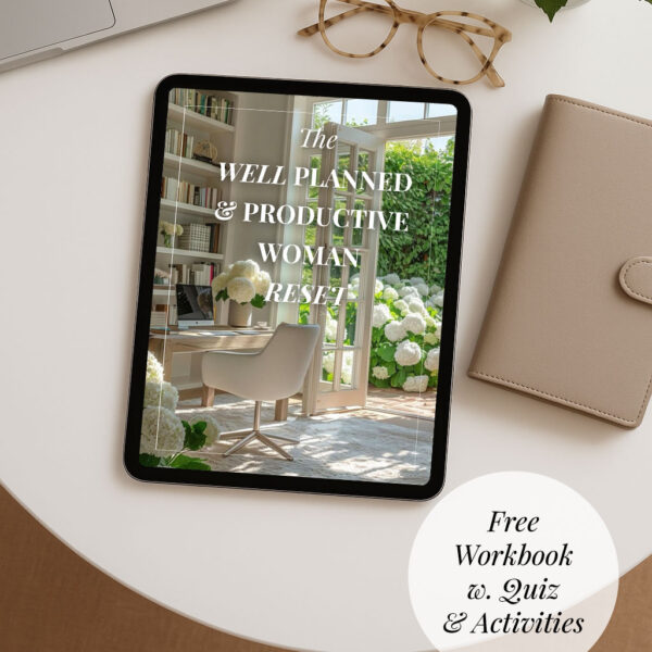 Well Planned & Productive Woman Reset Workbook