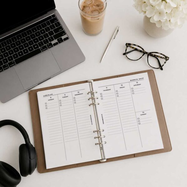 2027 Daily Agenda Functional Planning Inserts {Printable PDF}