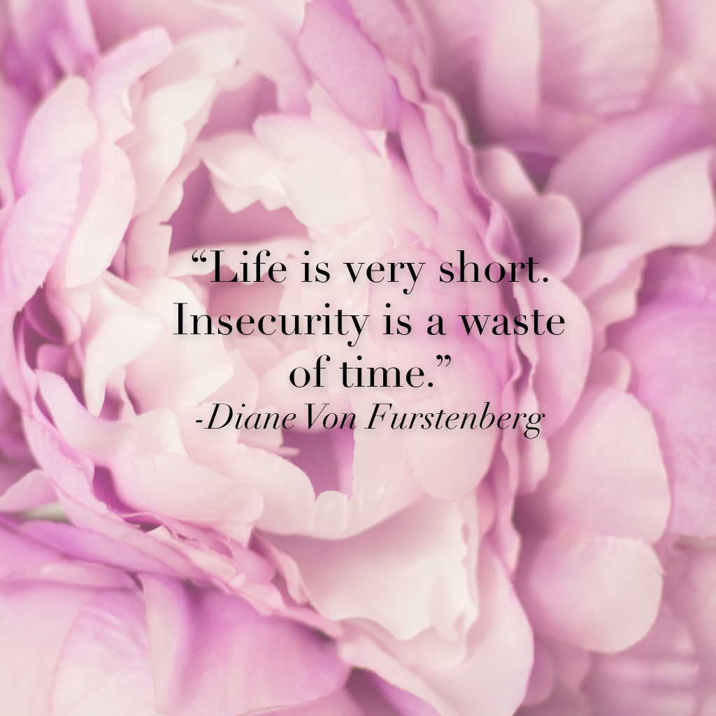 Peonies DVF Quote iPad Tablet Wallpaper