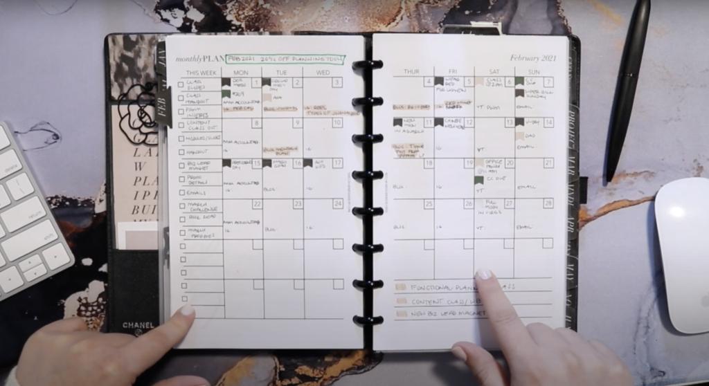 How to Plan + Organize Your Month to Achieve Your Goals! - Strange ...