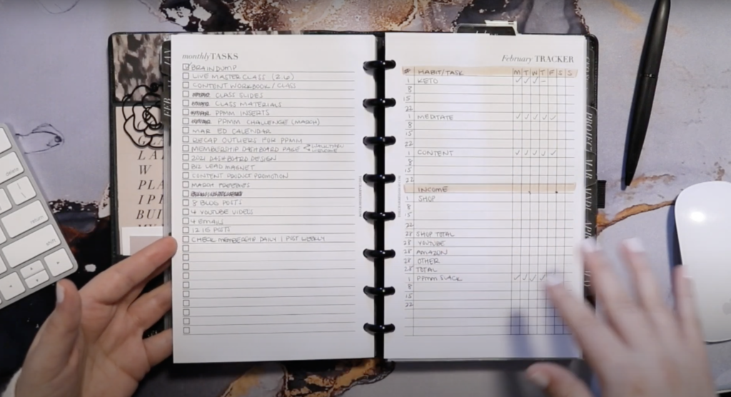 How to Plan + Organize Your Month to Achieve Your Goals! - Strange ...