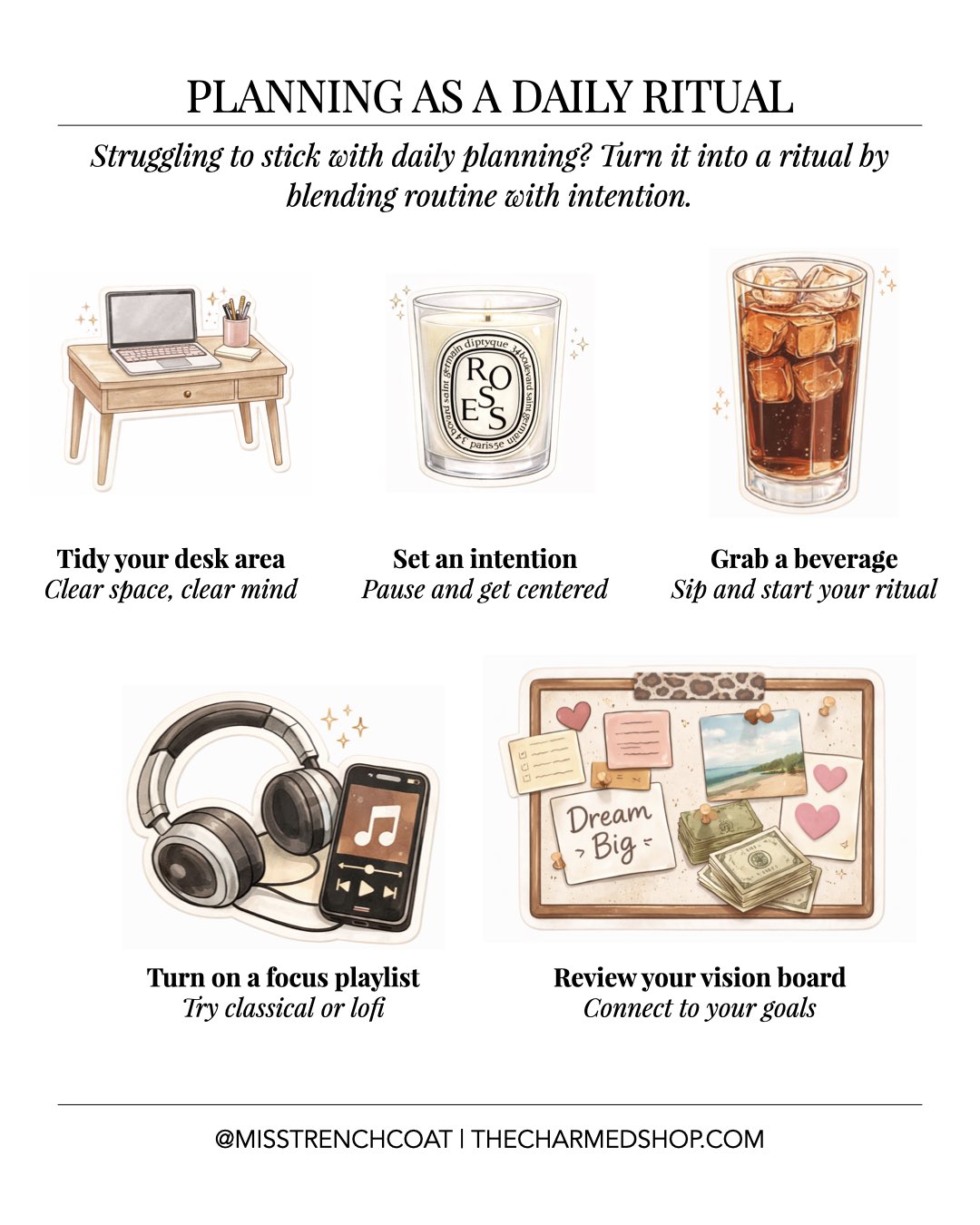 Planner Ritual How to Finally Stick With Planning by Turning It Into a Daily Ritual ...